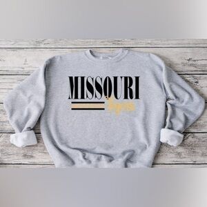 Missouri Striped Crewneck